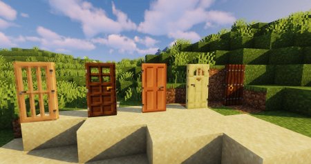 Скачать Macaw’s Doors для Minecraft 1.16.5
