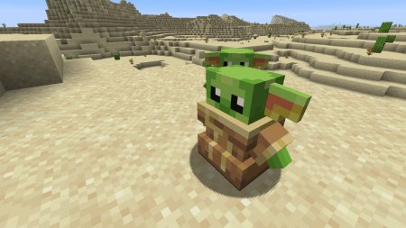  Baby Yoda  Minecraft 1.15