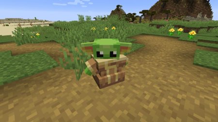  Baby Yoda  Minecraft 1.15