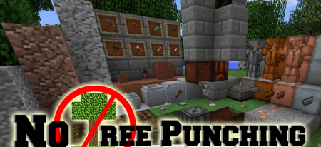  No Tree Punching  Minecraft 1.15.2