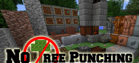  No Tree Punching  Minecraft 1.16.5