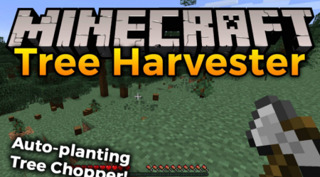 Скачать Tree Harvester для Minecraft 1.16.4