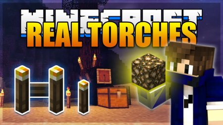  Realistic Torches  Minecraft 1.16.1