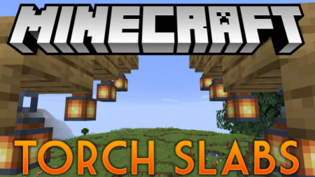  Torch Slabs  Minecraft 1.15.2