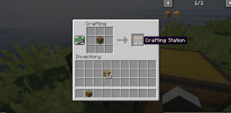  Crafting Station  Minecraft 1.16.4