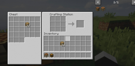  Crafting Station  Minecraft 1.16.5