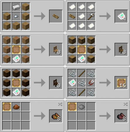  TableChair  Minecraft 1.16.1