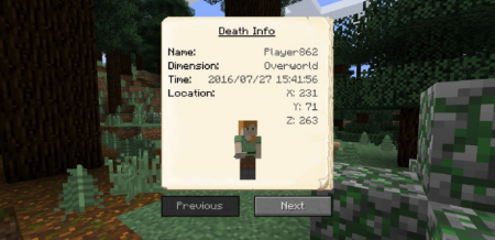  EuhDawsons GraveStone  Minecraft 1.16.3