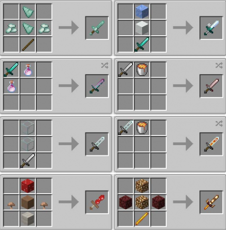  Useless Swords  Minecraft 1.16.4