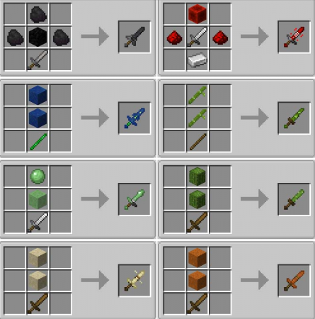  Useless Swords  Minecraft 1.16.4