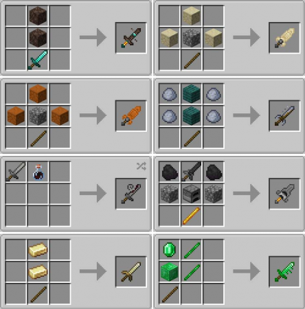  Useless Swords  Minecraft 1.16.4