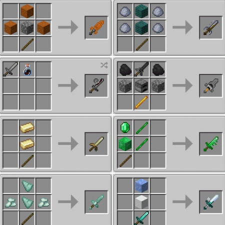  Useless Swords  Minecraft 1.16.1