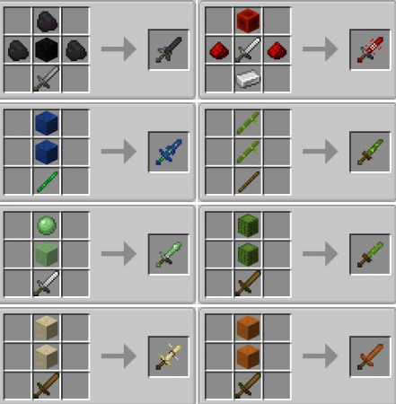  Useless Swords  Minecraft 1.16.1