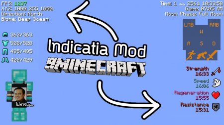  Indicatia  Minecraft 1.16.5