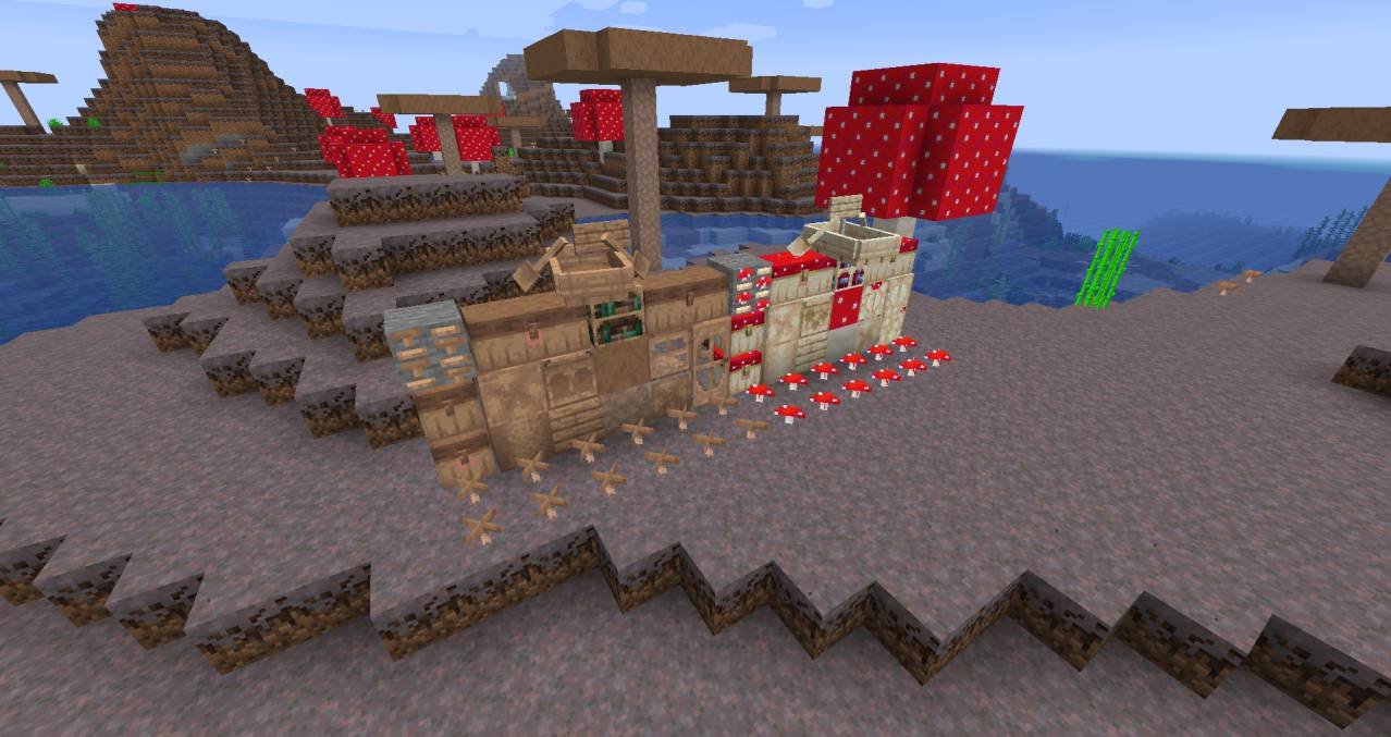 Mushroom steam minecraft фото 46