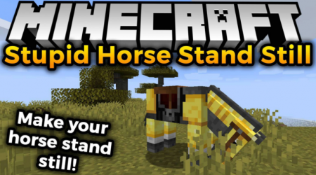 Stupid Horse Stand Still  Minecraft 1.14.3