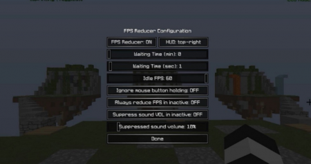  FPS Reducer  Minecraft 1.16.4