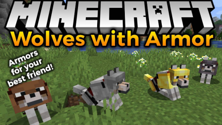  Wolves With Armor  Minecraft 1.16.3