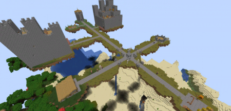  Flying Castles  Minecraft 1.15.2