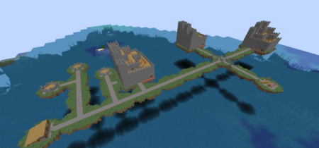  Flying Castles  Minecraft 1.12.2
