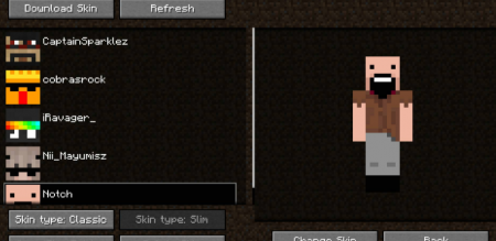  Skin Swapper  Minecraft 1.16.4
