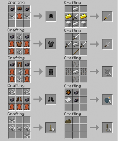  Ninja Gear  Minecraft 1.16.3