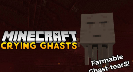  Crying Ghasts  Minecraft 1.16.4