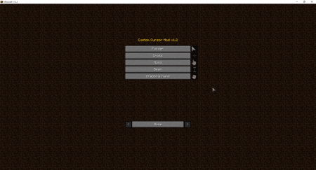  Cursor  Minecraft 1.15.2