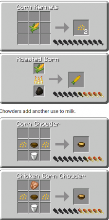  Simple Corn  Minecraft 1.12.2