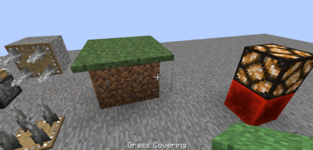  Spikes and Grass Covering  Minecraft 1.12.1