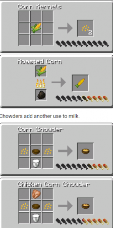  Simple Corn  Minecraft 1.16.3