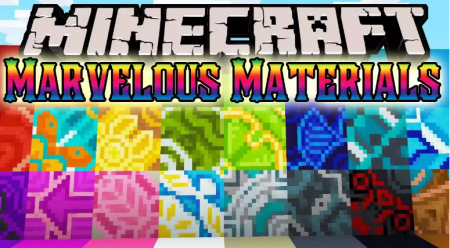  Marvelous Materials  Minecraft 1.15.2
