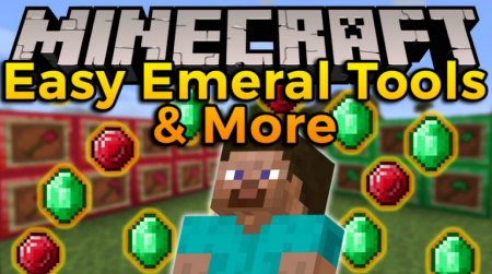  Easy Emerald Tools and More  Minecraft 1.16.5