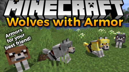  Wolves With Armor  Minecraft 1.17