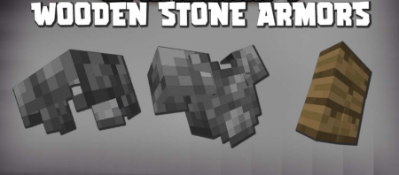  Wooden Stone Armors  Minecraft 1.16.4