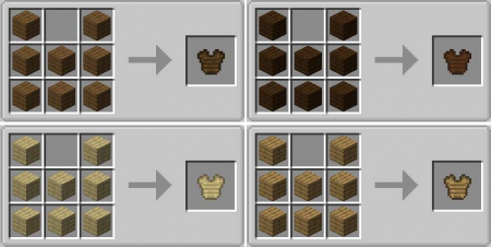  Wooden Stone Armors  Minecraft 1.16.4