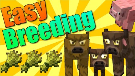  Easy Breeding  Minecraft 1.14.4