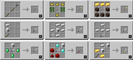  MC Dungeons Weapons  Minecraft 1.17