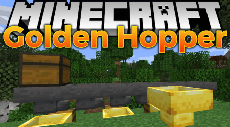  Golden Hopper  Minecraft 1.17