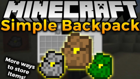  Simple Backpack  Minecraft 1.17