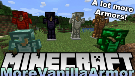  MoreVanillaArmor  Minecraft 1.17