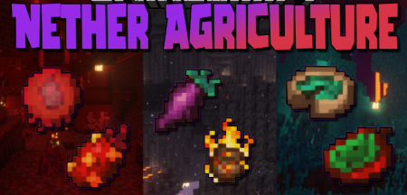  Nether Agriculture  Minecraft 1.16.5