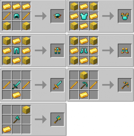  Upgradeable Armors and Tools  Minecraft 1.16.4