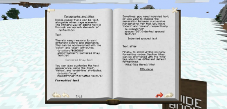  GuideBook  Minecraft 1.17