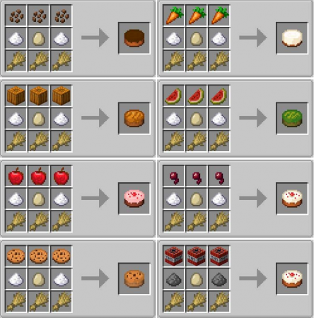  Just More Cakes  Minecraft 1.16.5