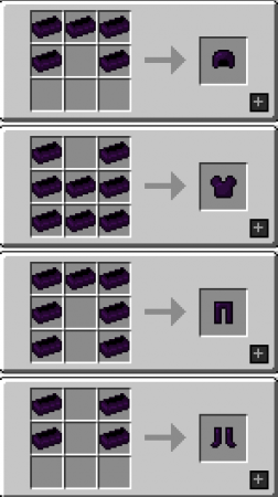  Obsidian Items  Minecraft 1.16.4