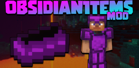  Obsidian Items  Minecraft 1.16.4