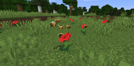  Realistic Bees  Minecraft 1.16.5