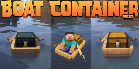  Boat Container  Minecraft 1.17.1