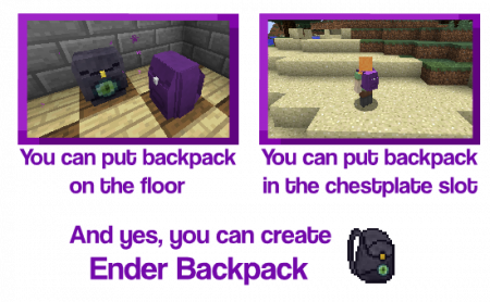  Improved Backpacks  Minecraft 1.16.4